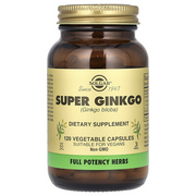 Solgar, Super Ginkgo, 120 Vegetable Capsules