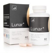 Lunar Sleep x 60 Capsules - Apigenin, Magnesium Glycinate - Third Party Tested - Vitality Pro Sleep Supplement - 15 Grams