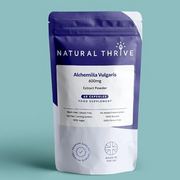 Natural Thrive Organic Alchemilla Vulgaris Extract Powder Capsules 600mg - Herbal Remedy for Enhanced Wellness & Vitality - Vegan, Gluten-Free, Non-GMO