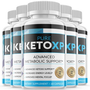 (5 Pack) Pure Keto XP Advanced Formula Supplement - Pure Keto XP Support Formula, Pure for Men, Women (300 Capsules)