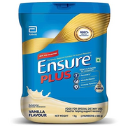 Pack of 8 Ensure Plus Complete Balanced Nutrition Drink for Adults 1kg Vanilla Flavor