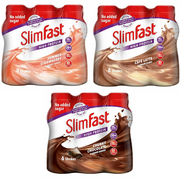 SlimFast Meal Replacement Weight Loss Shakes Diet Milkshake Multipack 6 x 325ml
