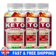 1-3PCS Keto Gummies Ketone Weight Loss Fat Burner Diet Pills Dietary Supplement