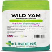 Lindens Mexican Wild Yam Extract 500mg Tablets Diosgenin