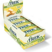 TREK High Protein Flapjack Smooth Lemon - Gluten Free - Plant Based - Vegan Sna