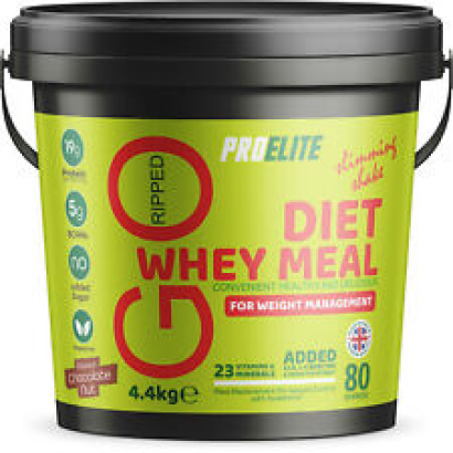PROELITE Diet Whey Meal 4.4kg Bucket Serious Shredz Ripped MRP Lean Muscle Diet