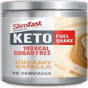 SlimFast Advanced Keto Fuel Shake for Keto Lifestyle, Creamy Vanilla, 320g