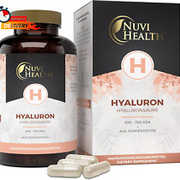 Hyaluronsäure-Kapseln 500 mg 100 Kapseln 500 700 kDa Vegan Premium Qualität