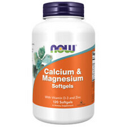 Now Foods, Calcium & Magnesium, 120 Weichkapseln - Blitzversand