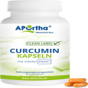Aportha® Curcumin-Kapseln Mit CAVACURMIN®, 90 Vegane Kapseln, Hochdosiert