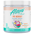 Alani Nu Pre Workout Powder | Amino Energy Boost | Endurance Supplement | Sugar Free | 200mg Caffeine | L-Theanine, Beta-Alanine, Citrulline | 30 Servings (Island Crush)