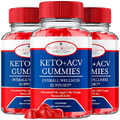 (3 Pack) Pure Clean Keto ACV Gummies, Pure Clean Keto + ACV Gummies Apple Cider Vinegar Vitamin Supplement, PureClean Keto Gummies Plus 1000MG ACV Wellness Support Folate Vitamin B12 (180 Gummies)