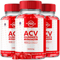 (3 Pack) Pro Feat ACV Gummies, Pro Feat ACV + Keto Gummies Apple Cider Vinegar Vitamin Supplement, ProFeat Gummies Plus 1000MG Keto ACV Better Health Men Women Folate Vitamin B12 (180 Gummies)