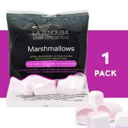 La Nouba Sugar-Free Marshmallows – 2.7 oz. Pack – Low Calorie Low Carb Fat-Fr...