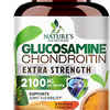 Glucosamine Chondroitin Turmeric MSM Triple Strength Joint Support 2100mg