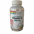 Vitamin C 1000mg Rose Hips & Acerola 275 Count Timed-Release Solaray