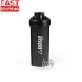 Protein Shaker Bottle 24oz- Leak- Proof GYM Shaker Cup with Handle and Mixing