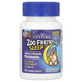 Zoo Friends Sleep, Children's Chewable Melatonin, Ages 4+, Raspberry, 60