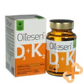 OILESEN Vitamin D3 4000IU and K2 Supplement with Cannabis Oil 60 Capsules