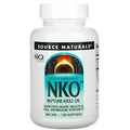 Source Naturals NKO Neptune Krill Oil  500 mg 120 Softgels Dairy-Free, Egg-Free,