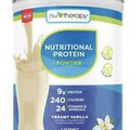 NuTherapy Nutritional Protein Powder, Creamy Vanilla, 330g, 6 Servings