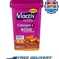 Viactiv Calcium + Vitamin D Supplement Soft Chews, Caramel, 100-Count FRESH