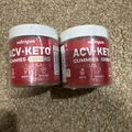 Nutriyum ACV + KETO Gummies 1500mg Energy Immune Low Sugar/Carb 60ct