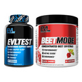 EVL BeetMode + EVLTest Male Performance Enhancement Duo: Test, Stamina, Strength