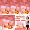 Fiber Detox Diet Slimming Weight Control Good Health Skin Care Per Peach X5 Boxs