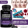 Immune System Booster, Elderberry, Zinc, Vitamin C
