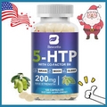 5-Htp Capsules 200Mg with Glycine, Taurine & Inositol To Support Stress~