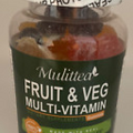 Fruits and Veggies Supplement 60 Gummies-Daily Balance of Fruits and Vegetables