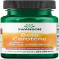 Swanson Beta-Carotene - Vitamin a Supplement Promoting Immune Health, Eye & Ski