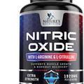 Extra Strength Nitric Oxide Supplement L Arginine 3X Strength - Citrulline Mala