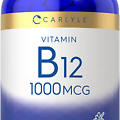 Carlyle Vitamin B12 1000Mcg | 400 Tablets | Vegetarian, Non-Gmo, Gluten Free Sup