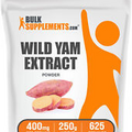 BulkSupplements Wild Yam Extract - Rich in Diosgenin - 400mg Per Serving