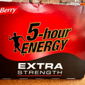 5 Hour Energy Shot Extra Strength Berry Flavor 12CT 1.93oz Sugar Free EXP 9/2025