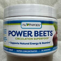Nu-Therapy Power Beets Super Concentrated Circulation Superfood 30 Servings 2026