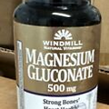 Magnesium Gluconate 90 Tabs 500 mg by Windmill Health