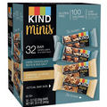 Kind Mini's 32 bar Variety Pack Dark Chocolate Nuts Sea Salt Caramel Almond