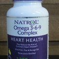 Natrol Omega-3-6-9 Complex with Flax and Borage, 90 Softgels