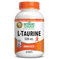 Botanic Choice L-Taurine 500 Mg. Amino Acid Supplement, 60 Tablets