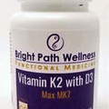 Vitamin K2 with Vitamin D3 - Max MK7 - 60 Capsules - Gluten Free, Soy Free