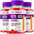 (3 Pack) Fast Ripped Keto, Fast Ripped ACV Gummies Weight Loss (180 Gummies)