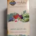MYKIND Organics MEN's Multi 40+ 120 Vegan Tablets Garden of Life Non-GMO