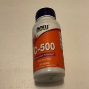 Vitamin C-500 - 250 Tablets Antioxidant Protection with Rose Hips Exp 11/24
