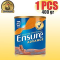 ensureadvance food supplement CHOCOLATE(400 grs) free shipping!