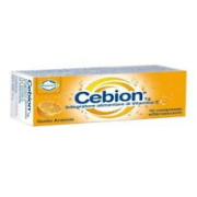 Cebion Effervescent Orange Supplement Vitamin C 10 Tabs