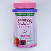 Nature's Bounty Sleep Gummies 5mg Melatonin | Beauty Rest + Collagen